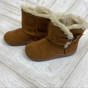 faded glory toddler girl boots size 8